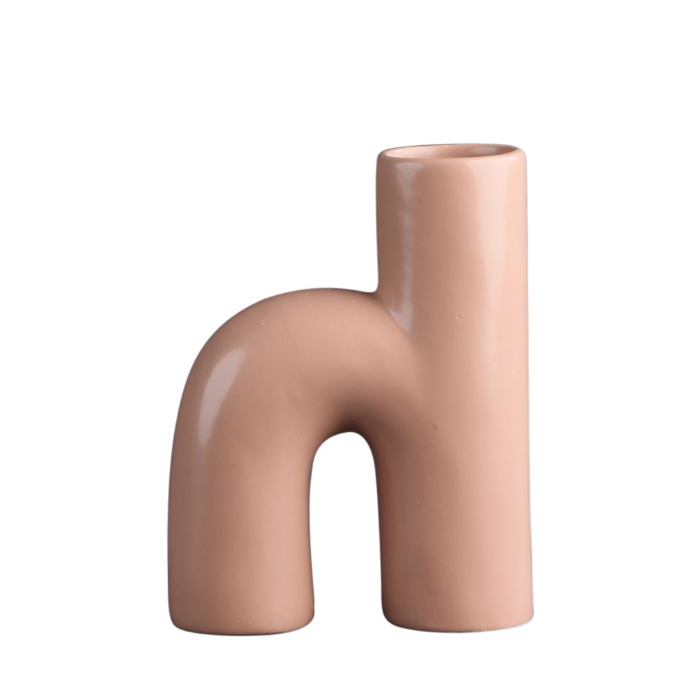 Rickon Vase - Beige Dolomite - 19.5cm